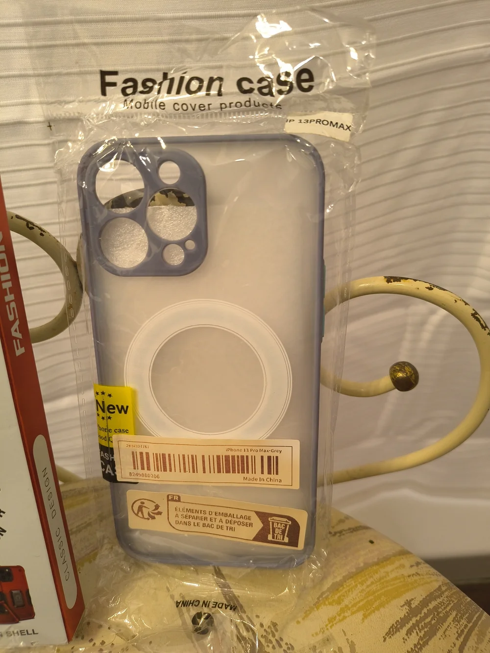 3 Protective Phone Case Pack — Blue & White i13